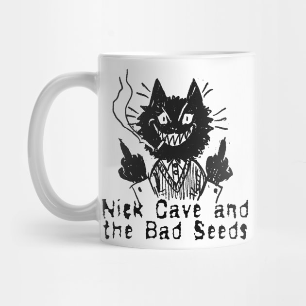 nick cave and the bad cat by vero ngotak